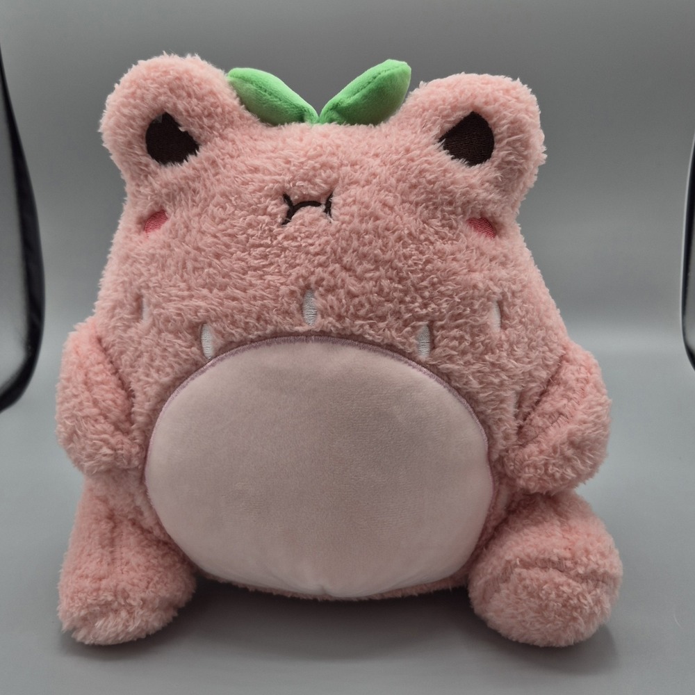 Cuddle‎ Barn WaWa Strawberry Frog Plush